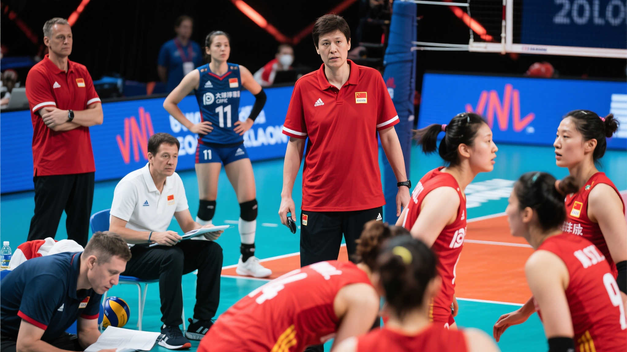 中国女排迎战强敌,以谦逊之姿全力拼搏 中国女排迎战强敌,以谦逊之姿全力拼搏