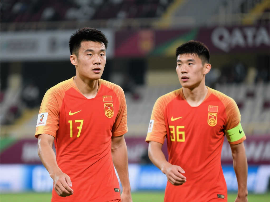 卡塔尔对阵中国：韦世豪、张玉宁领衔首发，武磊待命替补